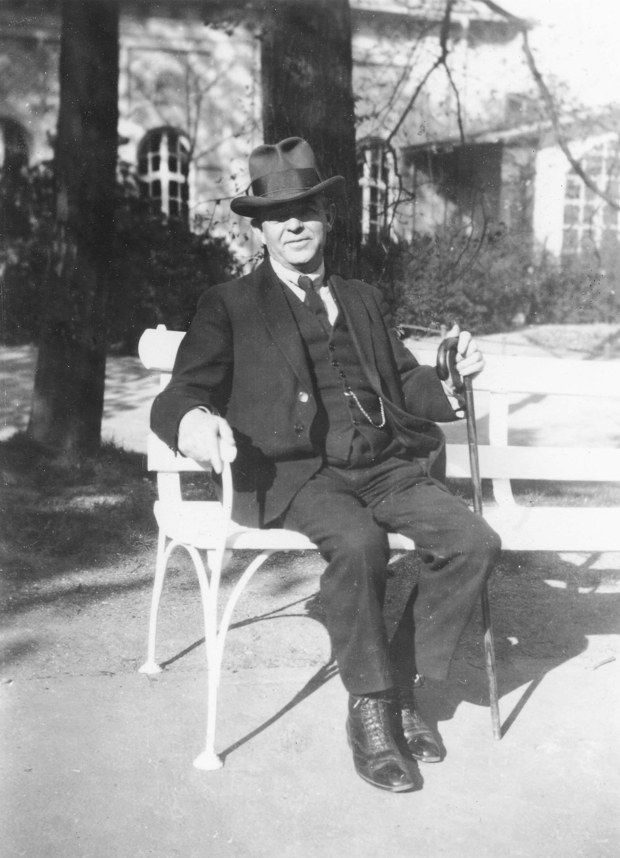 Hvor, hvornår og hvorfor er Carl Nielsen her?