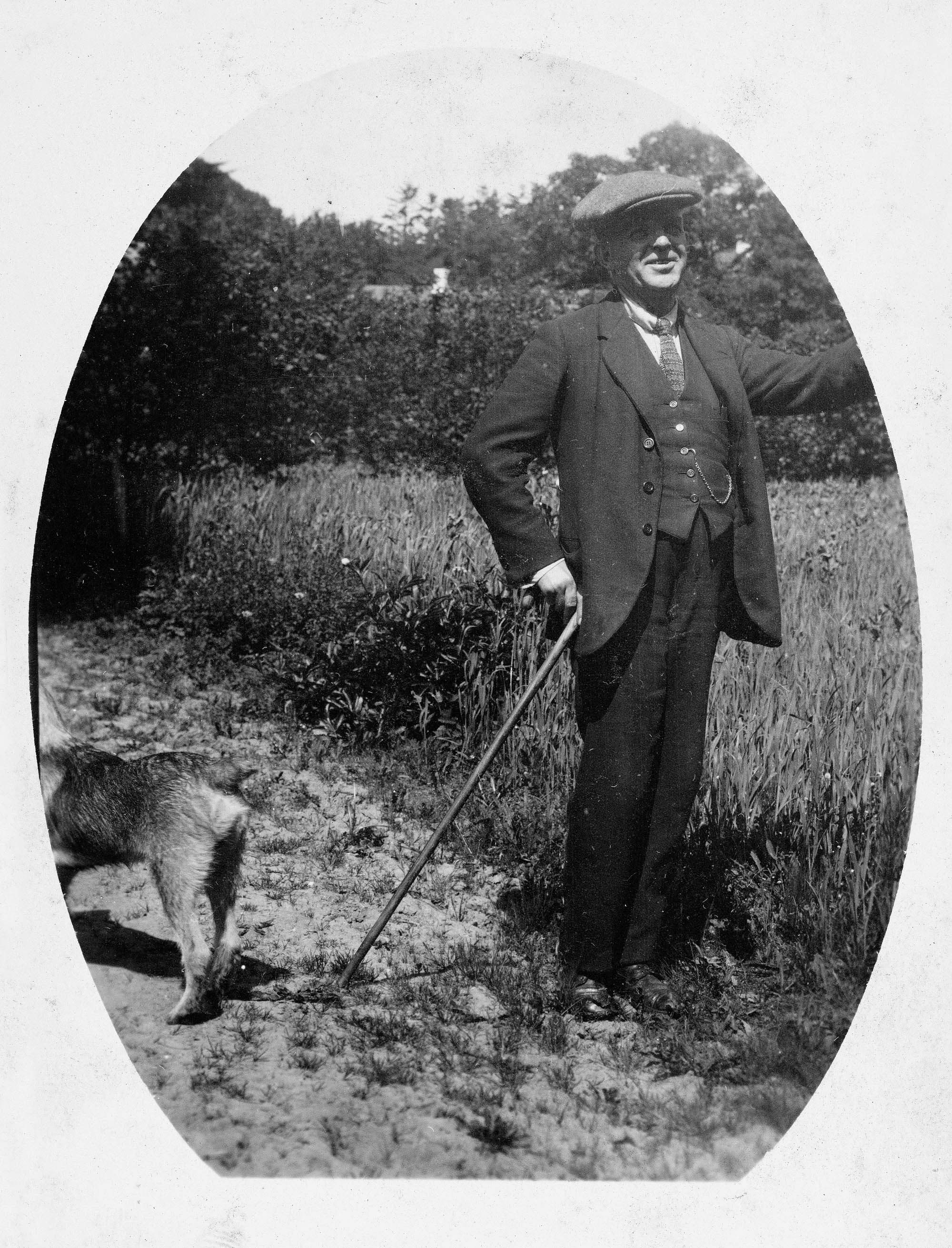 Carl Nielsen ved Damgaard.