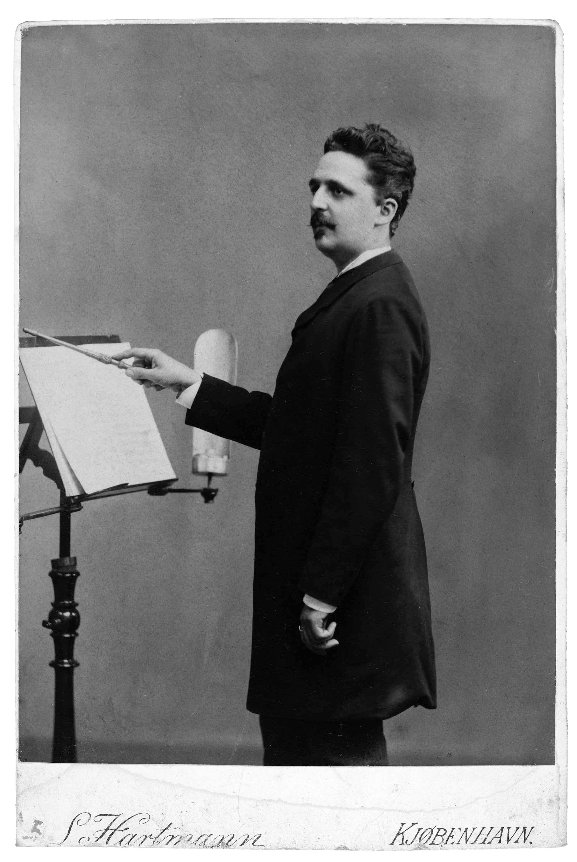 Frederik Rung, 1854-1914, kapelmester ved Det Kongelige Teater fra 1985.