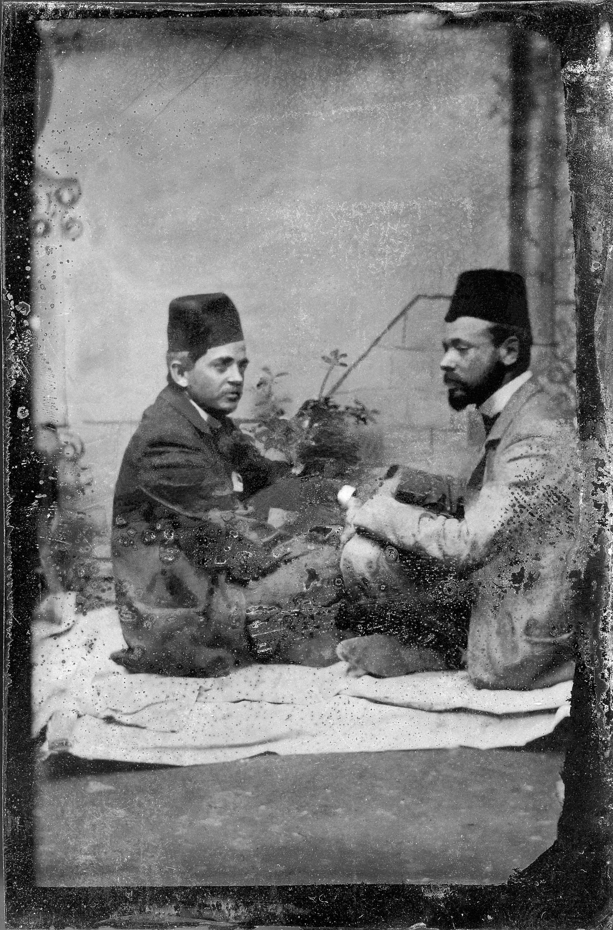 
Carl Nielsen og Ove Jørgensen i Konstantinopel, maj 1903.